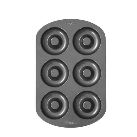 Wilton Non-Stick Donut Pan 6-Cavity - Picture 2 of 7
